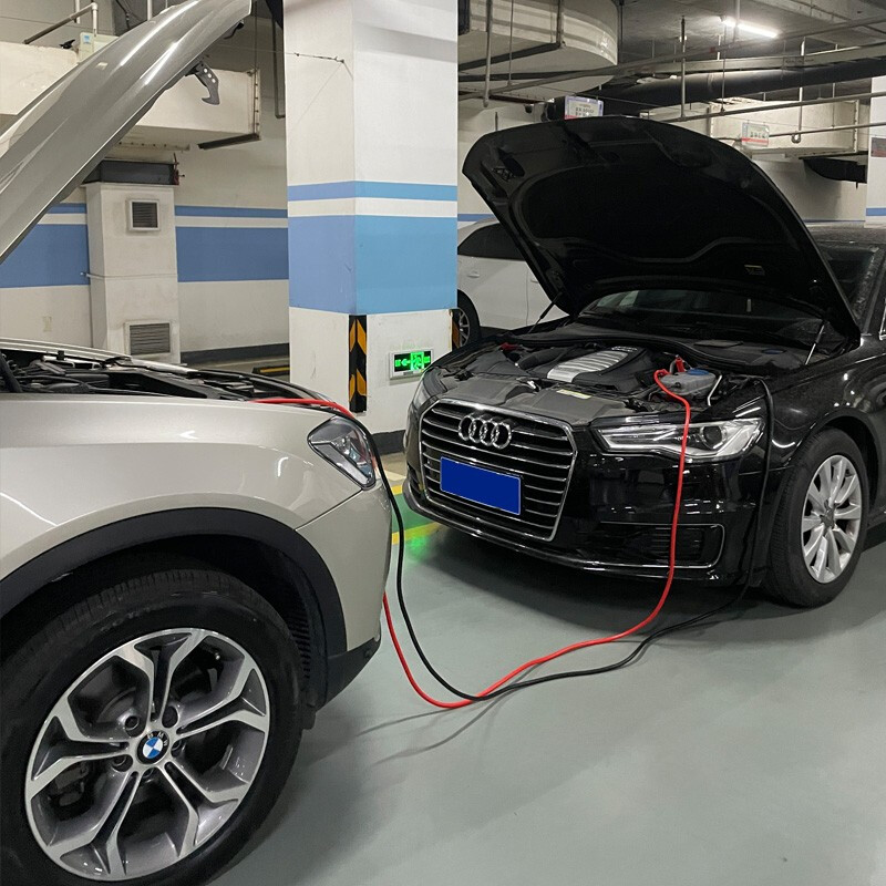 Newman battery wiring, car wiring, live wiring, crossing the river, dragon wiring, 3 meters pure copper rescue N2500A professional