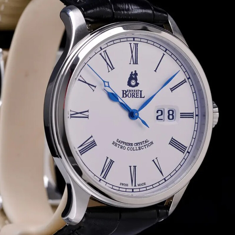 ErnestBorel professional watch repair, ErnestBorel watch delivery and maintenance, battery replacement, watch mirror replacement, watch strap replacement, please contact customer service for the actual cost.