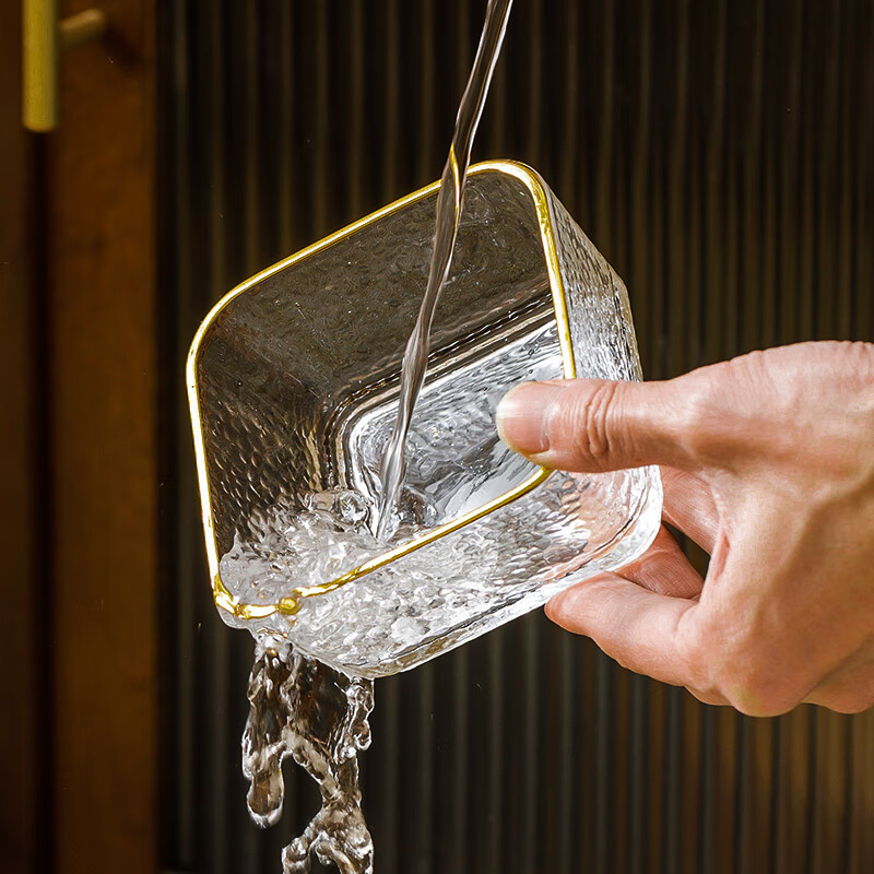 Muyaxuan fruit plate living room nut plate high-end melon seed plate dry fruit plate solid wood candy plate compartment snack storage box six-square grid fruit plate (including 6 glass bowls)