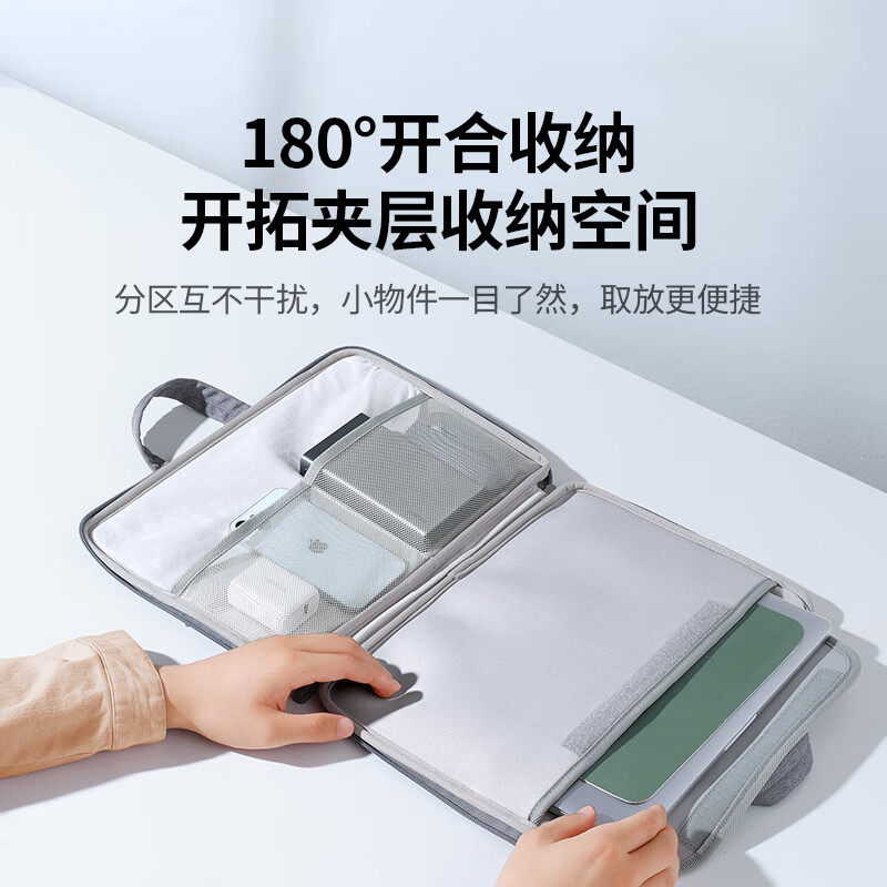 Green Link Computer Bag Portable Laptop Liner Bag 16-inch Storage Bag Suitable for MacBook Pro Huawei Lenovo