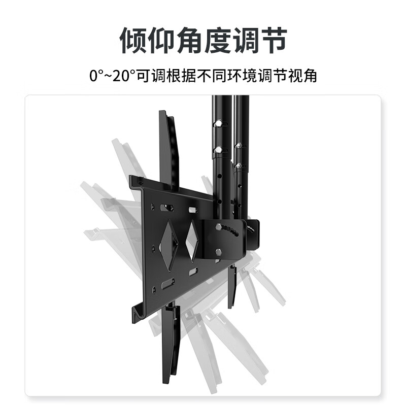 ProPre TV Ceiling Rack (40-85 inches) TV Wall Mounting Rotating Bracket TV Ceiling Rack Ceiling TV Mounting Rack