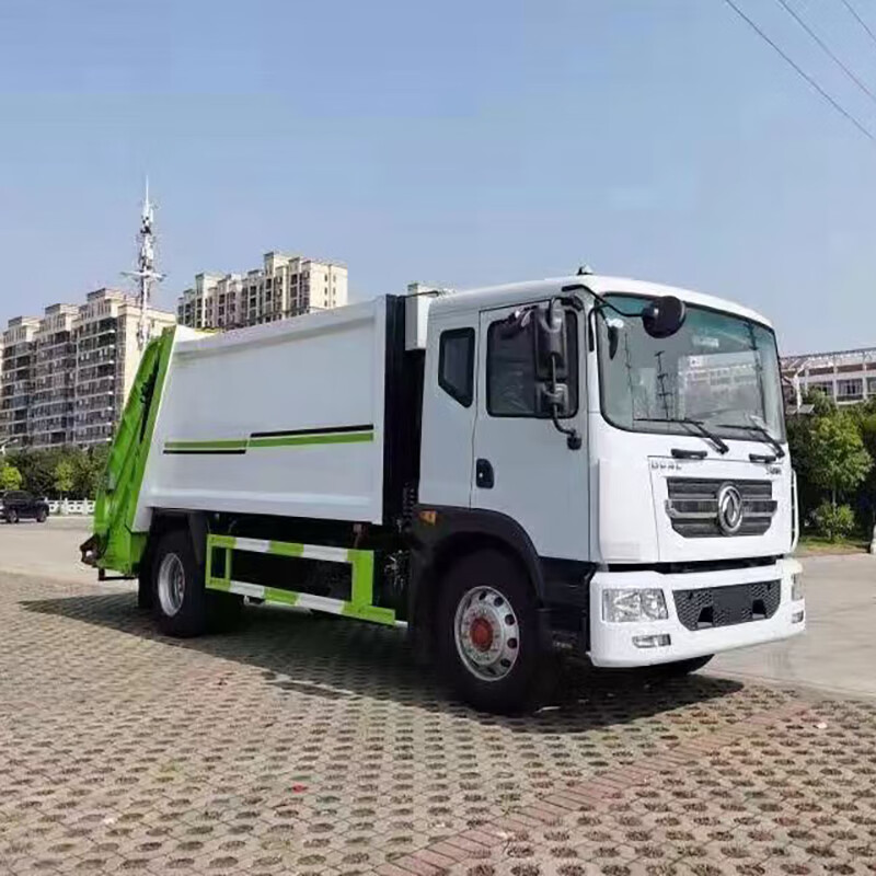 Zhongxiangyun 12 cubic meter compressed garbage truck Dongfeng Dolica compressed garbage transfer truck camp area domestic garbage collection truck sanitation truck cleaning truck 12 cubic meter Dolica D9 compressed garbage truck
