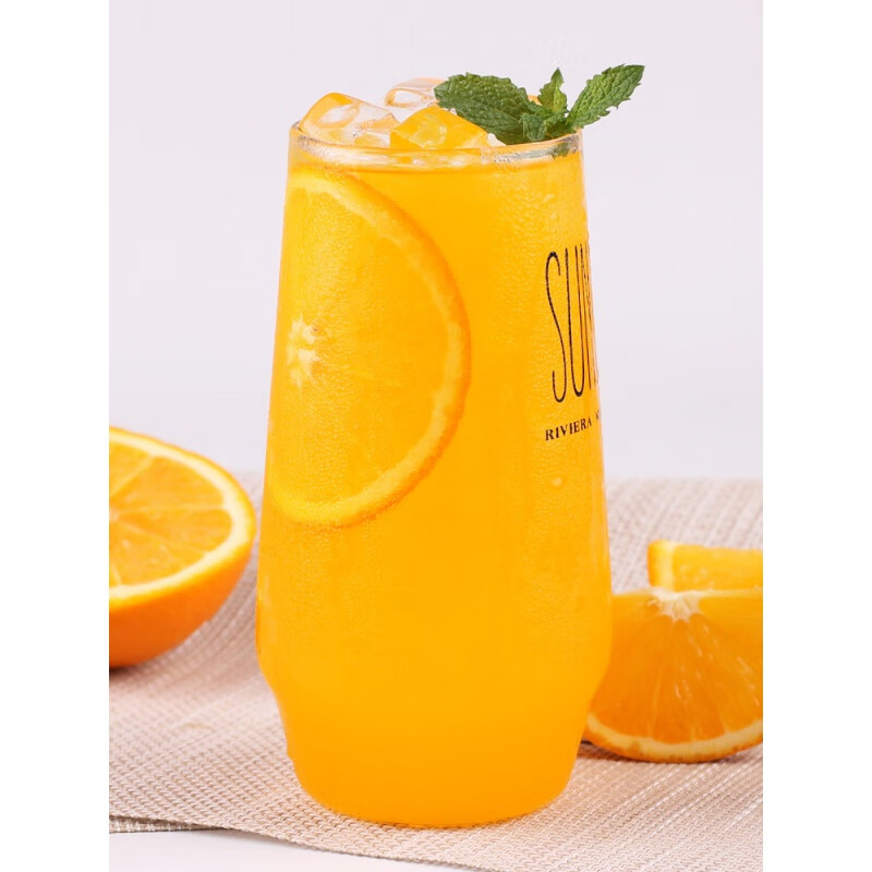 Collect tea flavor 2kg concentrated juice puree commercial orange juice kumquat lemon drink thick pulp milk tea shop raw materials peach flavor concentrated juice puree