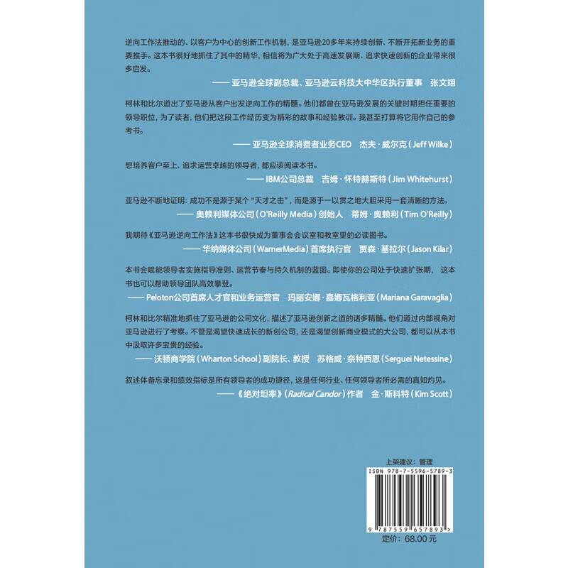 Amazon Reverse Work Method