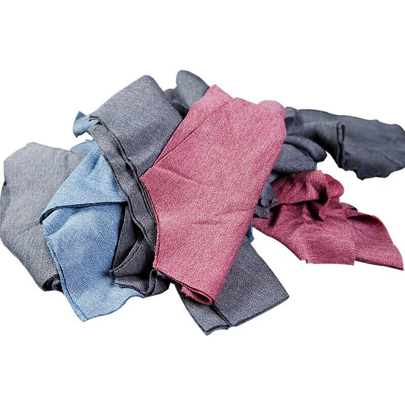 Jinshiluo Industrial Machine Cleaning Cloth 10kg Colored Machine Cleaning Cloth Water- and Oil-Absorbing Cotton Cloth Variegated Machine Cleaning Cloth KT-264