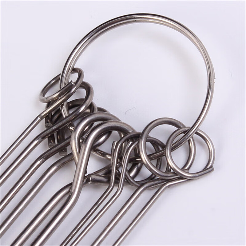 Ouhuayuan stainless steel through-pin through-hole pin PCB electronic circuit board via-hole desoldering repair through-pin 1 set 1 box 10 specifications