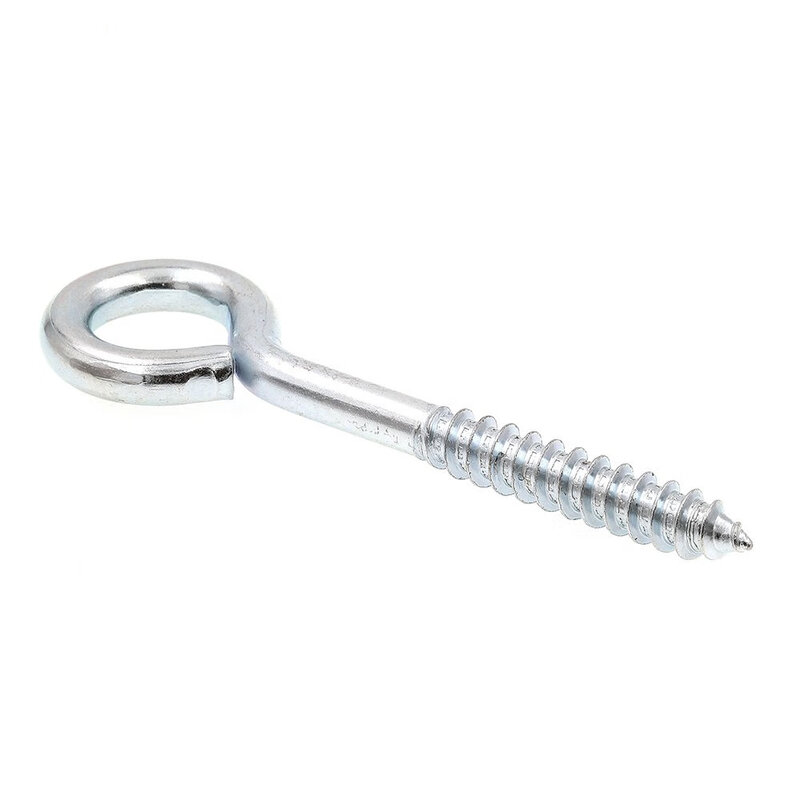 Prime-Line9067941 Screw eye Delayed thread 0.95 X 11.47 cm Galvanized steel