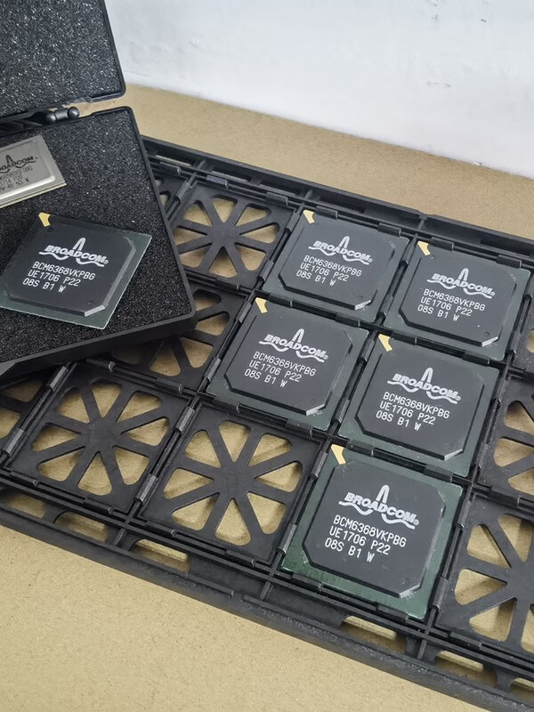 Ic chip black switch module tray embedded component tray high temperature resistant FC-BGA package BGA11*11mm