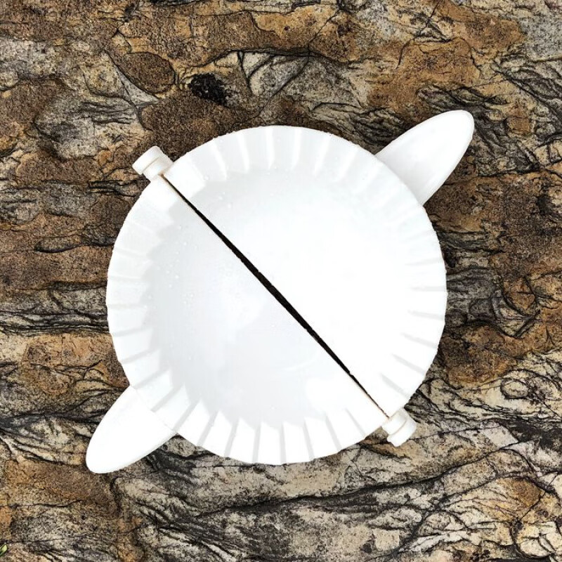 Brangdy 15cm/15.5cm leek box mold commercial thickening extra large dumpling making speed artifact back cutting milky white 15.5cm