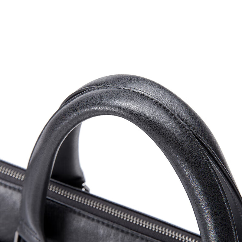 Aokang business briefcase handbag shoulder bag first layer cowhide men's computer bag birthday gift for boyfriend and husband