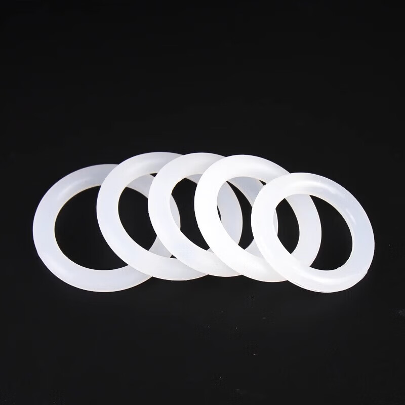 Jinchao O-ring high temperature resistant silicone ring faucet waterproof sealing gasket silicone rubber sealing round gasket outer diameter 20*2.4 wire diameter (10 pieces)