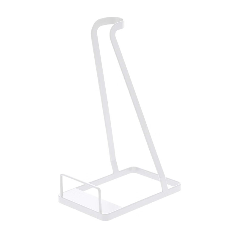Fun appliance is suitable for Dyson vacuum cleaner storage rack bracket dyson hanging rack universal storage rack accessories rack without punching white (vacuum cleaner rack)