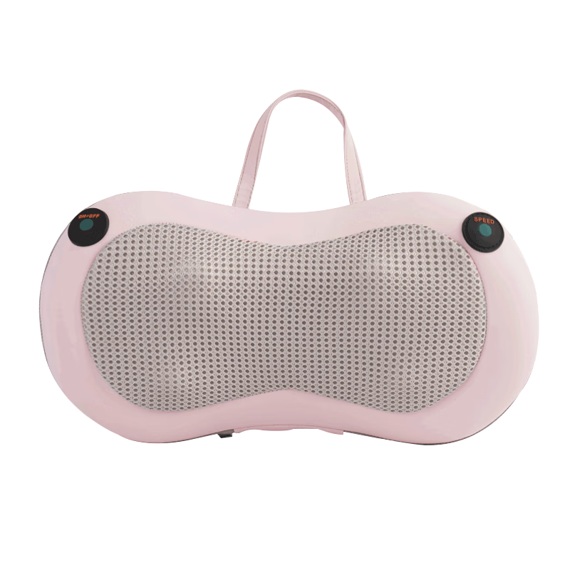 Miaojie M3 cervical spine massager waist massager massage hot compress pillow shoulder neck waist back legs multifunctional home office car practical birthday gift for men and women pink