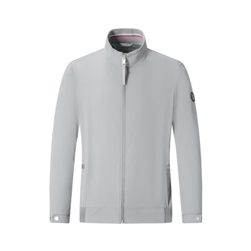 Septwolves Jacket Men's Jacket Business Casual Stand Collar Easy to Care Fit Elastic Not Easy to Deform Soft and Comfortable Men's Clothing