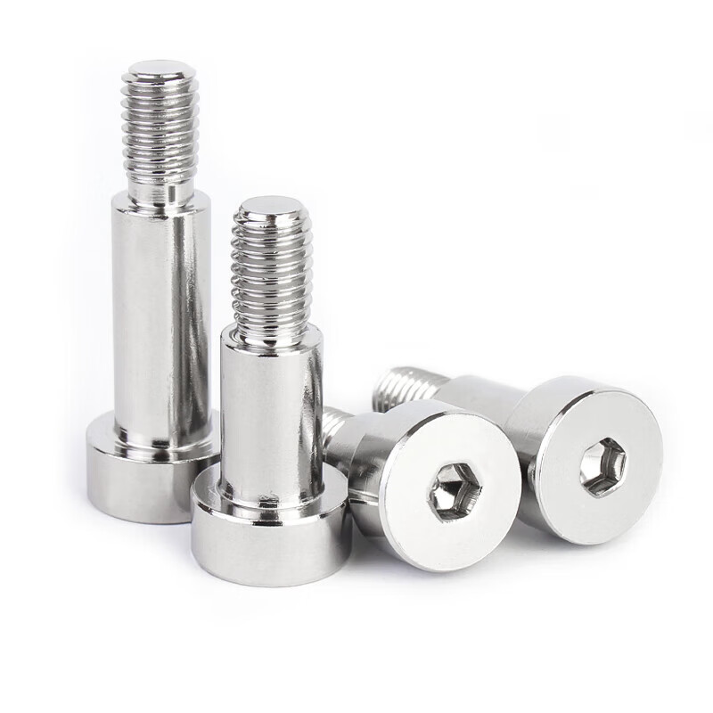 Jinchao 304 stainless steel hexagon socket plug screw shoulder shoulder equal height limit step bolt M34M6M8 6*8*M5 (5 pieces)