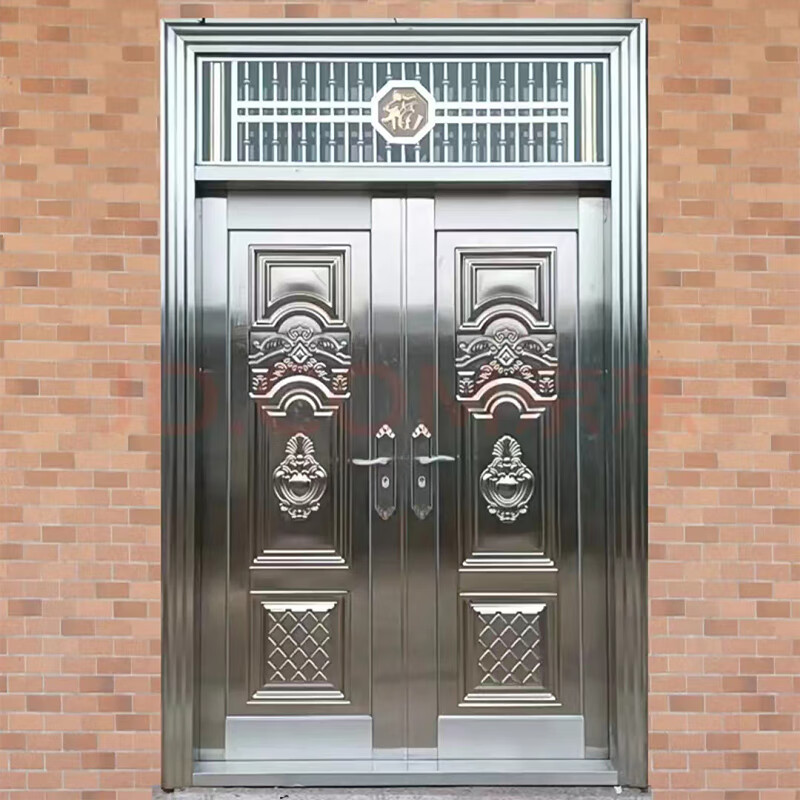 JRB Jiaruibao double door entrance door entrance door villa security door balcony rural self-built house household stainless steel door double door style 1