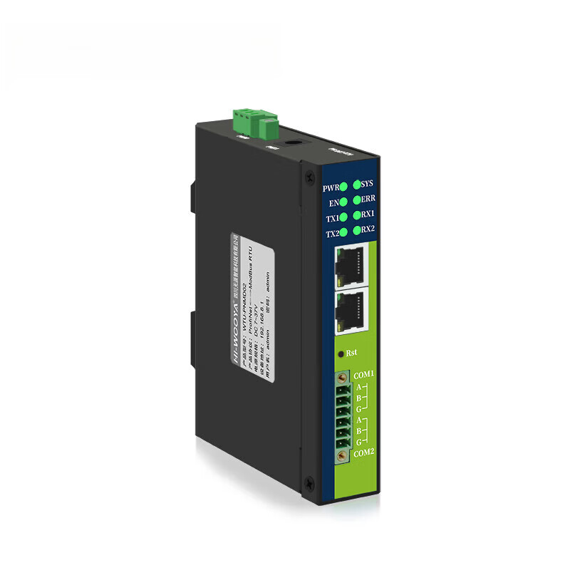 EtherNet/IP to ModBus485RTU gateway 10-channel synchronous acquisition without programming EIP industrial module 2-channel synchronous acquisition WTU-ENMD02