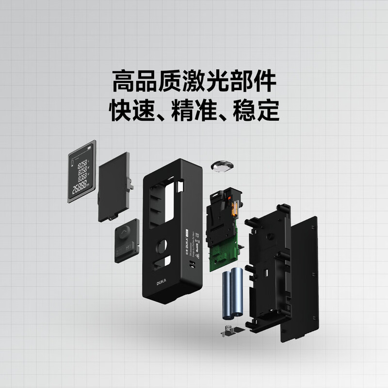 Duke LS3 laser rangefinder infrared distance measuring instrument high-precision electronic ruler room measuring instrument handheld home 80 meters