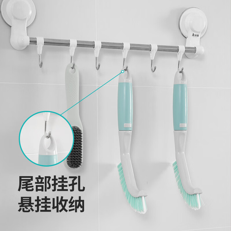 Meiya crevice cleaning brush bathroom toilet brush kitchen window slot no dead ends multifunctional hard-bristled floor crevice brush