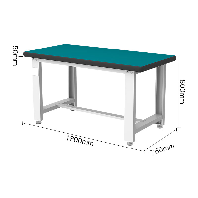 Liduofang anti-static workbench operating table heavy-duty workbench workshop fitter workbench table 1.8 meters single table can be customized