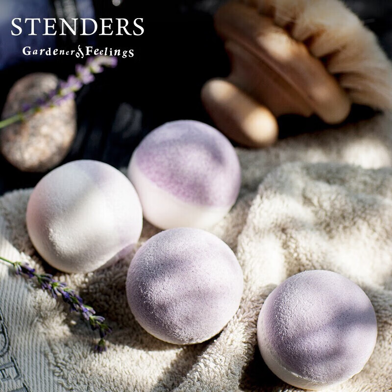 STENDERS Essential Oil Bath Ball Moisturizing Bath Salt Bath Ball Gift for Boyfriend and Girlfriend