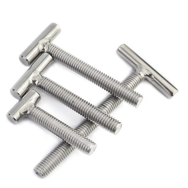 Jinchao 304 stainless steel T-shaped screw welding screw T-shaped screw T-bolt M4M5M6M8M10M12 M5*40 (5 pieces)