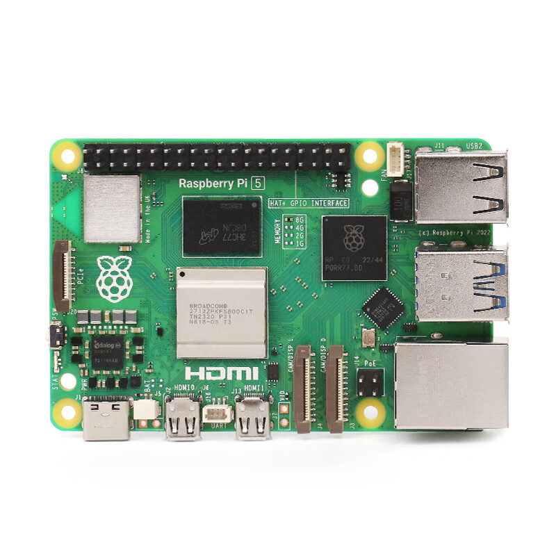 Chuanglebo Raspberry Pi 5th generation Raspberry Pi 5 development board development kit 4G 8G development board Linux Raspberry Pi 5 independent motherboard Raspberry Pi 5 8G version