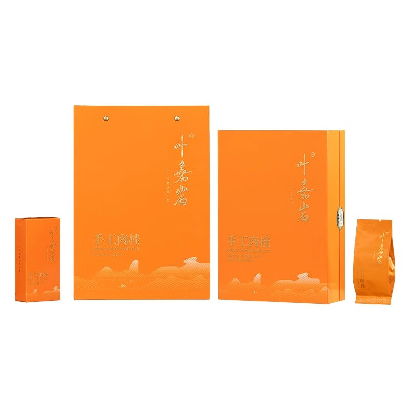 Valley Liuxiang Ye Jiayan Wuyi rock tea handmade cinnamon aroma sharp mellow fresh gift oolong tea gift box 100g