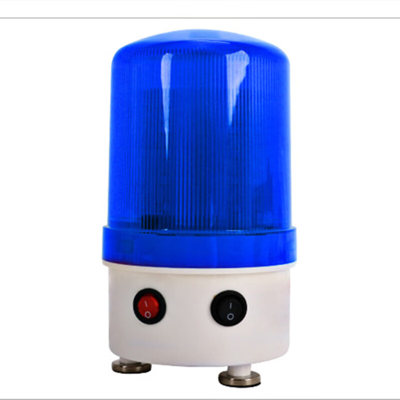 Pioneer Rechargeable Alarm Light, Warning Light, Flash, Rotate, Flash, Light, Sound, Magnetic Alarm Rechargeable - Red BZCD-01J with Sound