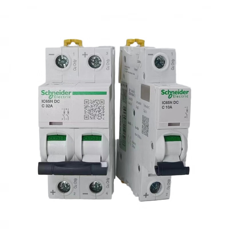 Schneider DC circuit breaker IC65H-DC 1P2P C6A C10AC20 63A DC circuit breaker C65H-DC 63A 2P