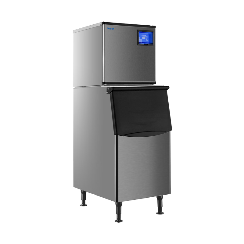 Haier ice making machine large-capacity fully automatic ice cube making machine for large commercial milk tea shops, daily production of 240 ice cubes 230KG