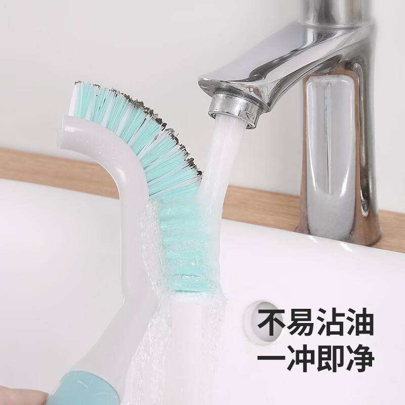 Meiya crevice cleaning brush bathroom toilet brush kitchen window slot no dead ends multifunctional hard-bristled floor crevice brush