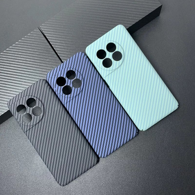 Suitable for OnePlus ace2 mobile phone case 1+11 all-inclusive carbon fiber pattern 1+10pro anti-fall hard shell Kevlar mobile phone case 1+ace2pro protection all-inclusive carbon fiber pattern texture black OnePlus Ace 2