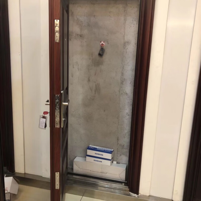 Qinkai new steel anti-theft door entrance door security door entrance door room door interior door quality is very good factory direct sales 1970*860 outsourced outer left