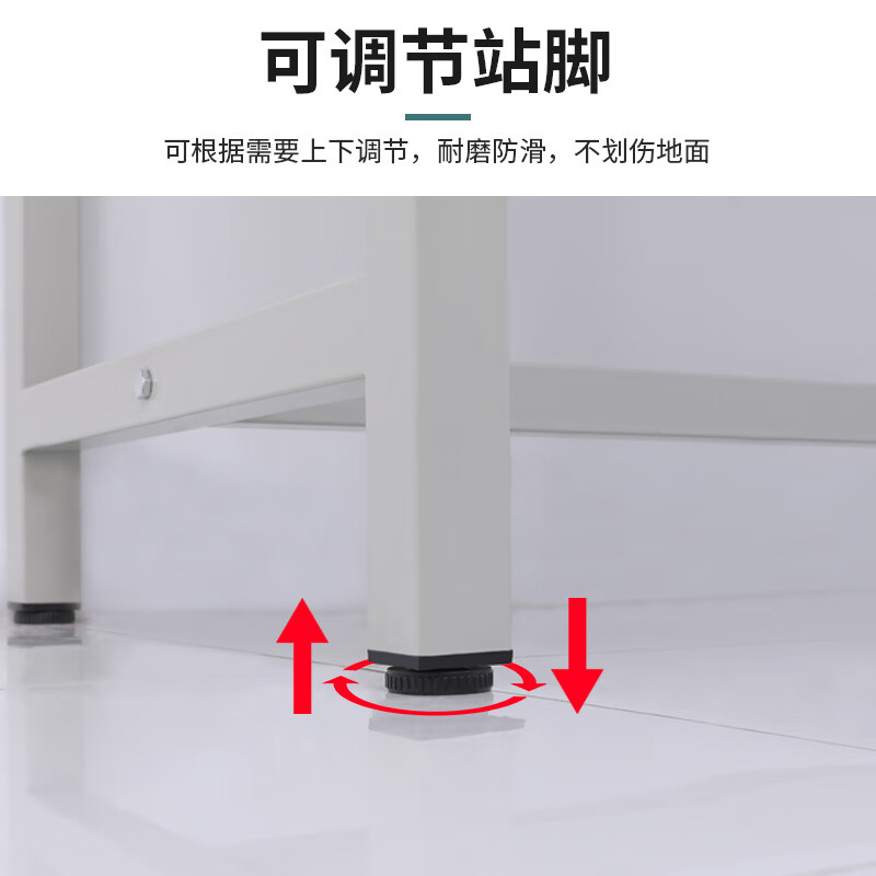 Huizhen anti-static workbench factory operating table maintenance operating table 600*600*750mm single table model HV555