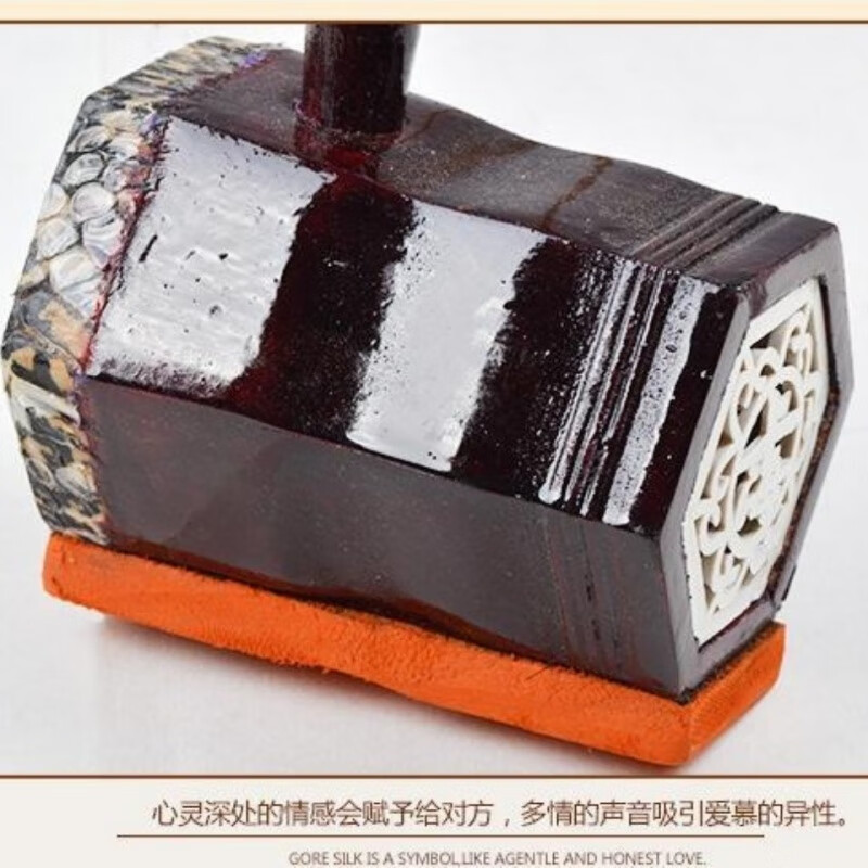 Mi Lanat (MieLanat) Erhu instrument for beginners, national instrument, Huhuqin, grade examination, stringing introduction, Erhu hexagonal Erhu old man decompression, cylindrical Erhu nylon bow tenth product
