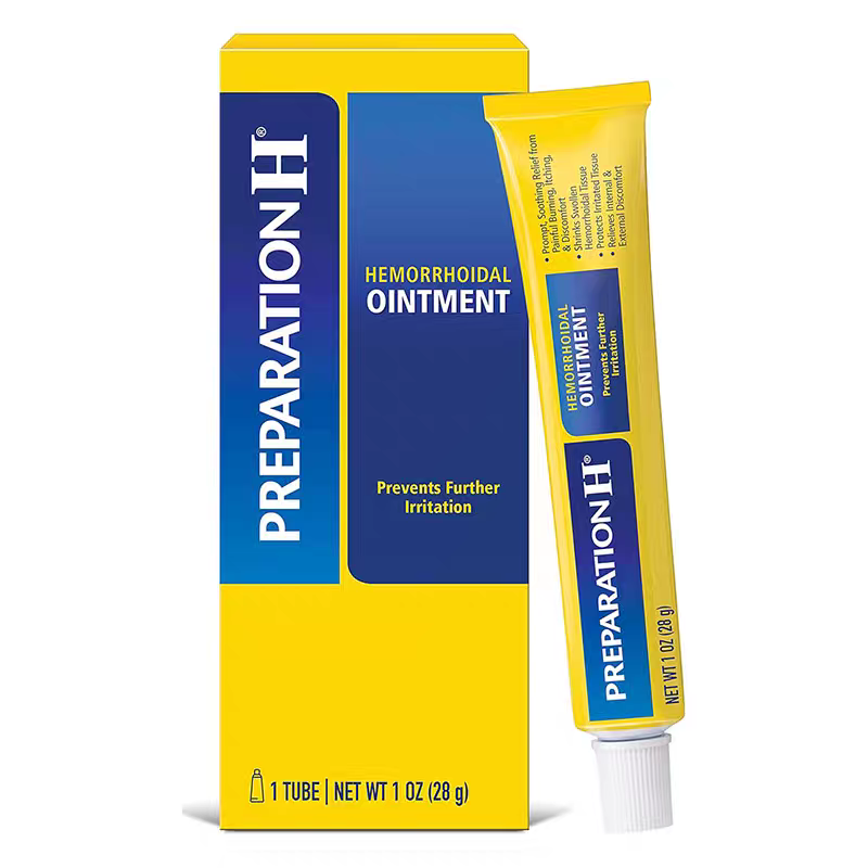 Original American ready-made White House hemorrhoid cream PREPARATIONH OINTMENT preparation H 28g 1 tube
