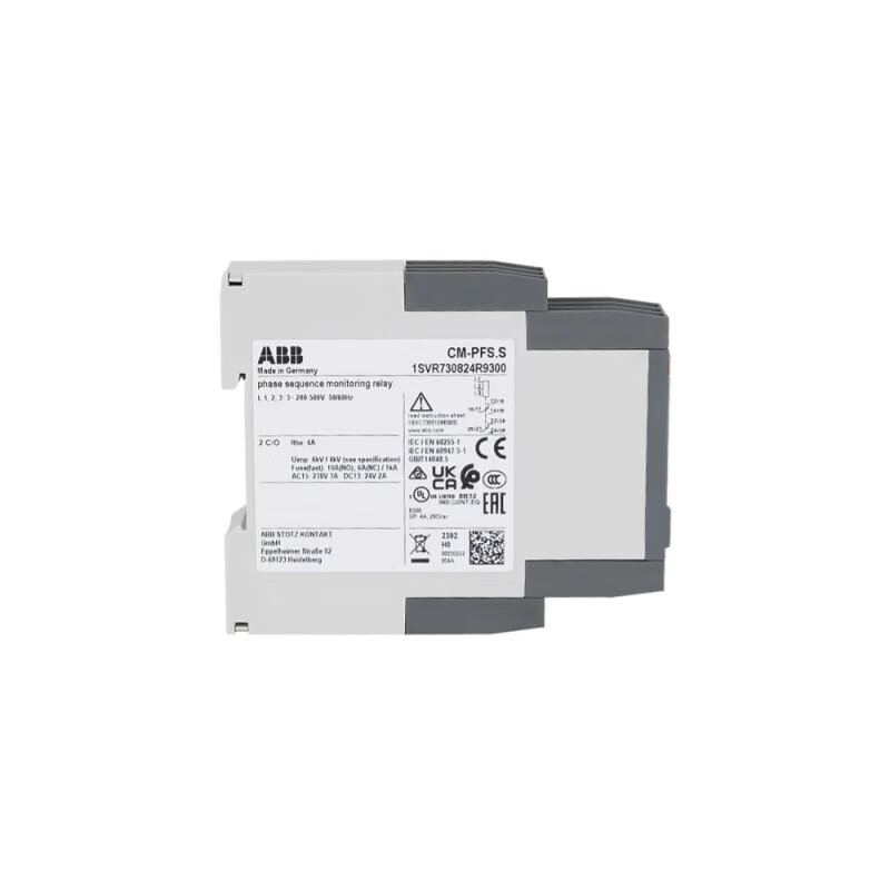 ABB phase sequence relay CM-PFE phase loss protection CM-PFS.S/SRS.22S three-phase monitoring MPS.41S CM-MPS.41S