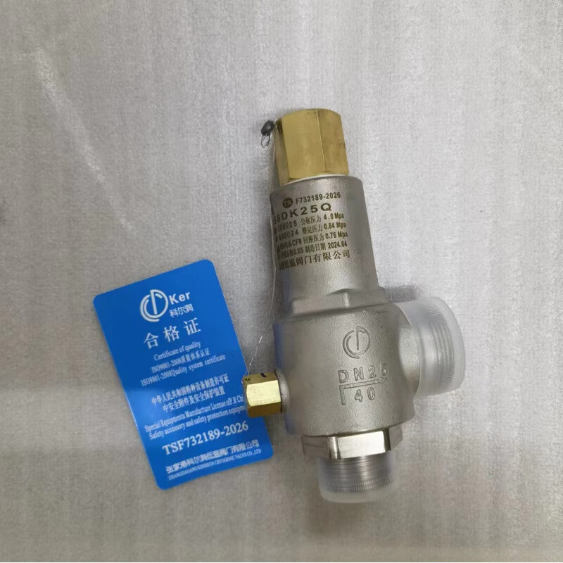 Run low temperature safety valve DA22F/Y-40P pipeline storage tank tank truck discharge pressure relief valve DA22F-40P DN15