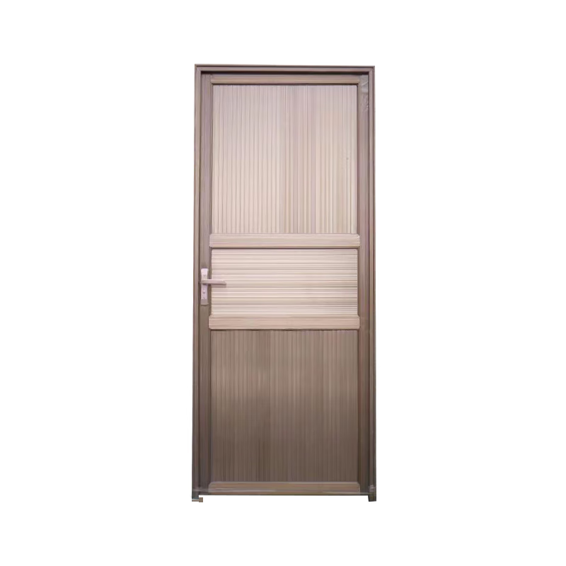 Qinkai aluminum alloy door single door room door rental door bathroom door toilet door bathroom door toilet door balcony door champagne color including door frame size width 79cm * height 180cm