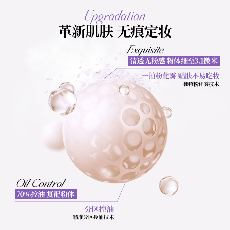 Color Key Colachi matte locking loose powder, clear and long-lasting makeup, repair yellowing and brightening, give your girlfriend a New Year gift 03 soft matte powder