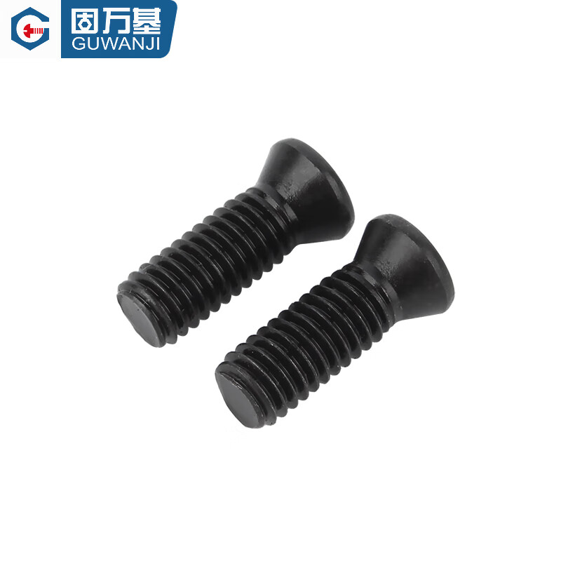 Guwanji 12.9 level plum blossom screw CNC cutter shaft screw milling cutter blade tool screw national standard fasteners M2.5x6 (50 pieces)