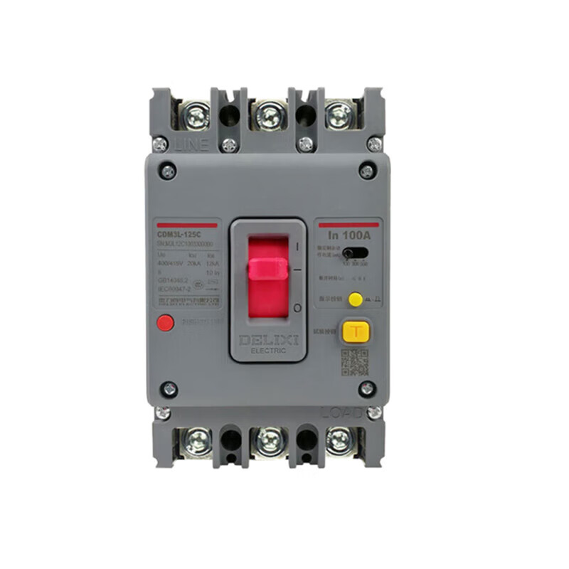 Plastic case circuit breaker 380 air switch with leakage protection CDM3L three-term four-wire 3P4P350A 350A 3P