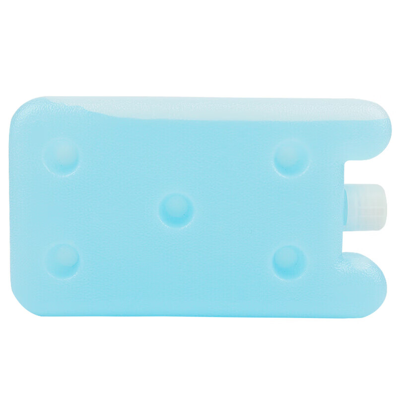 QIAOBANG 400ml water-filled ice crystal box for breast milk preservation and refrigeration, recyclable ice bag box for cold chain transportation and cooling, 2 packs