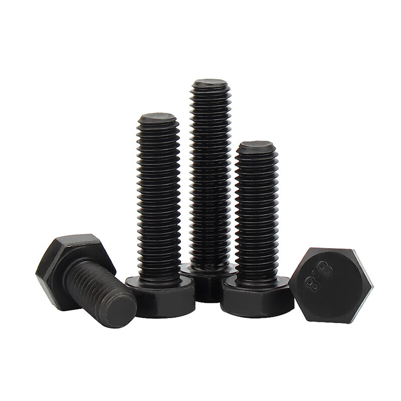 Jinchao grade 8.8 external hexagonal screws high strength external hexagonal bolts extended screws M6M8M10M12M14 M8*50 (5 pieces)