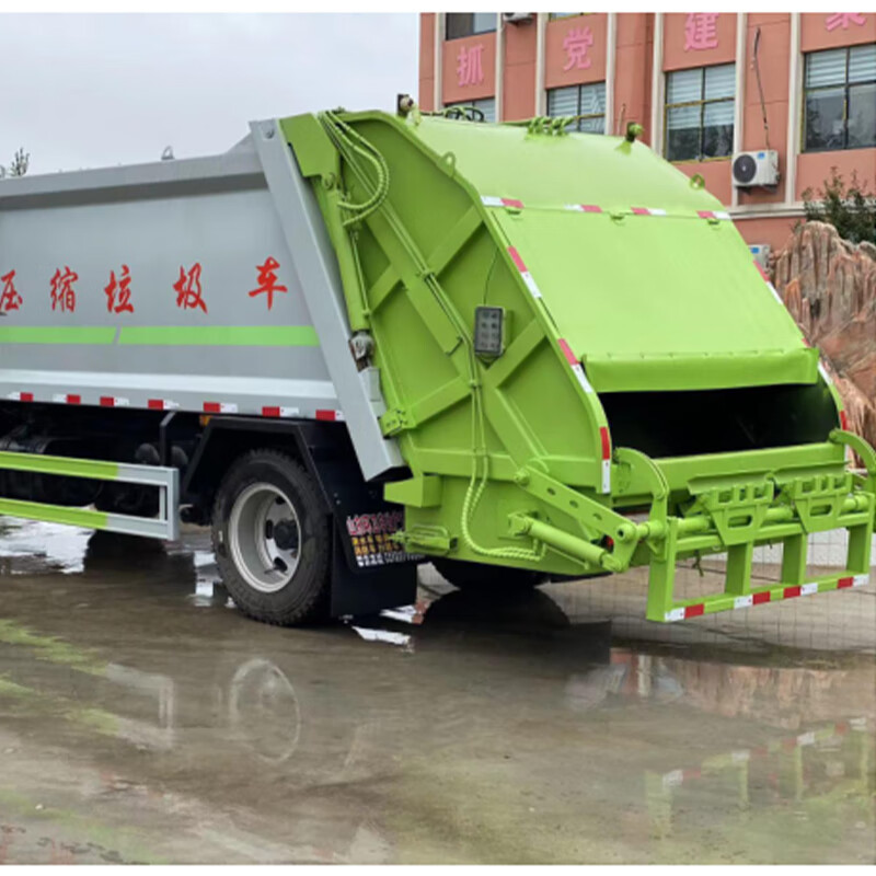 Zhongxiangyun Dongfeng Furika compressed garbage truck 8 cubic meters camp area domestic garbage removal truck garbage compression truck transfer truck sanitation truck
