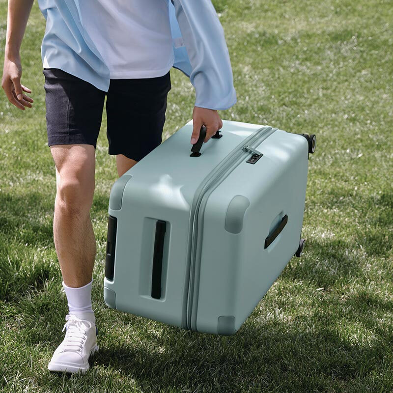 Mijia Xiaomi suitcase 28-inch trolley case large capacity PC suitcase universal wheel male password box female carbon black