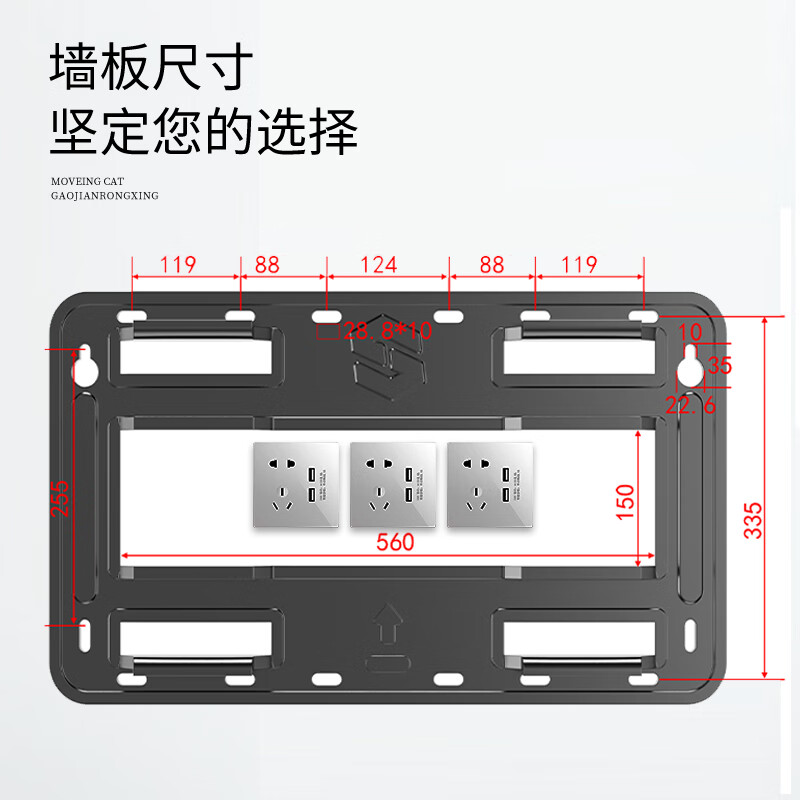 ProPre TV stand 55-120 inches large screen wall-mounted universal TV rack rotating telescopic TV stand suitable for Huawei smart screen Hisense Skyworth TCL Samsung TV stand