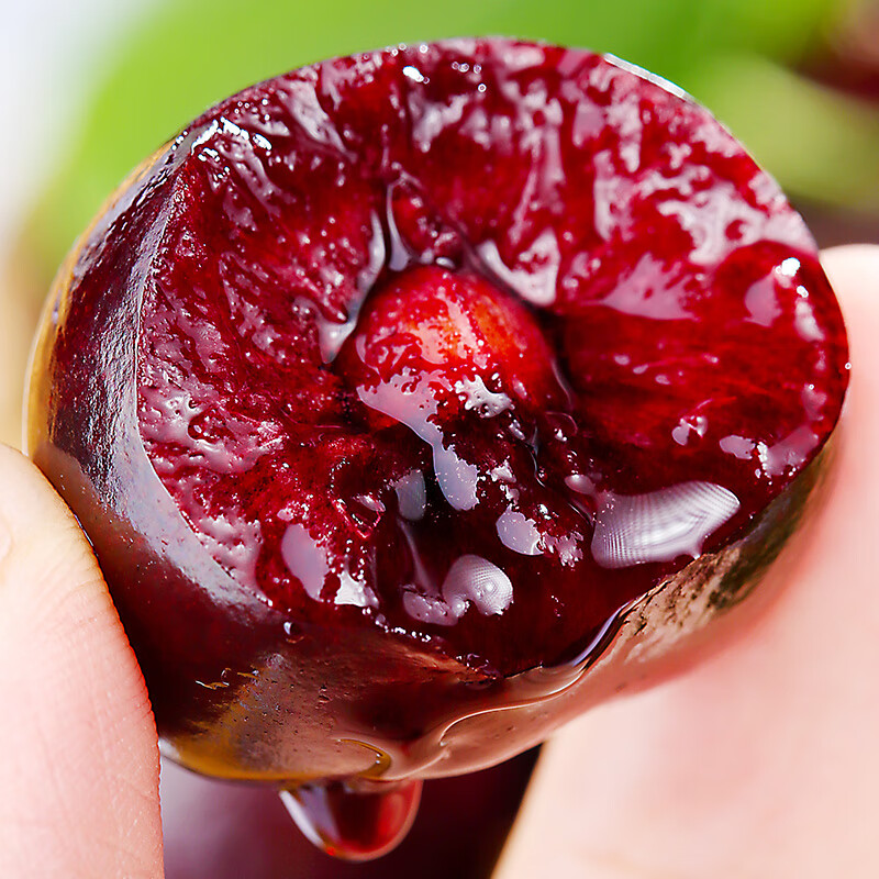 Spot Chilean imported cherries, fresh cherries, seasonal high-end extra large Chilean cherries whole box pregnant woman gift box 1500g (net weight) Fruit King 4J32-34mm