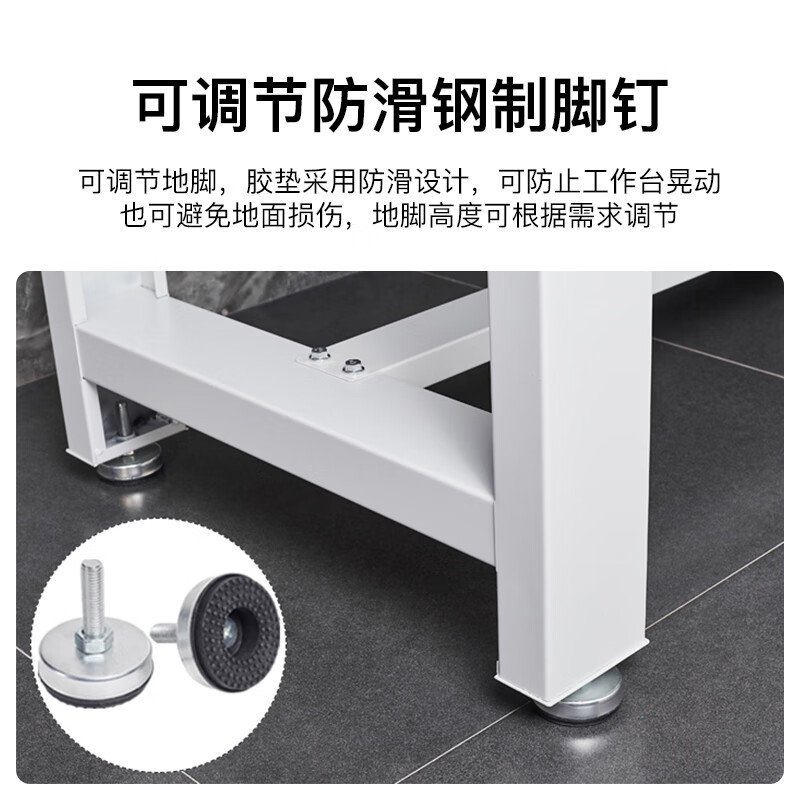 Liduofang anti-static workbench operating table heavy-duty workbench workshop fitter workbench table 1.8 meters single table can be customized